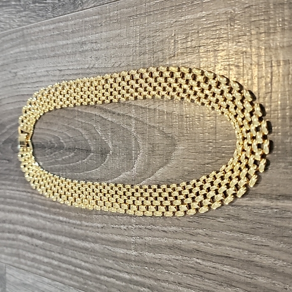 Vintage Premier Designs Goldtone Link Necklace - Picture 2 of 5